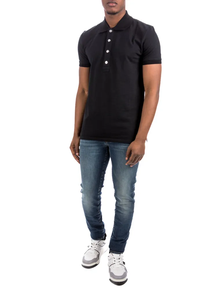 Balmain Monogram Polo Shirt | Credomen