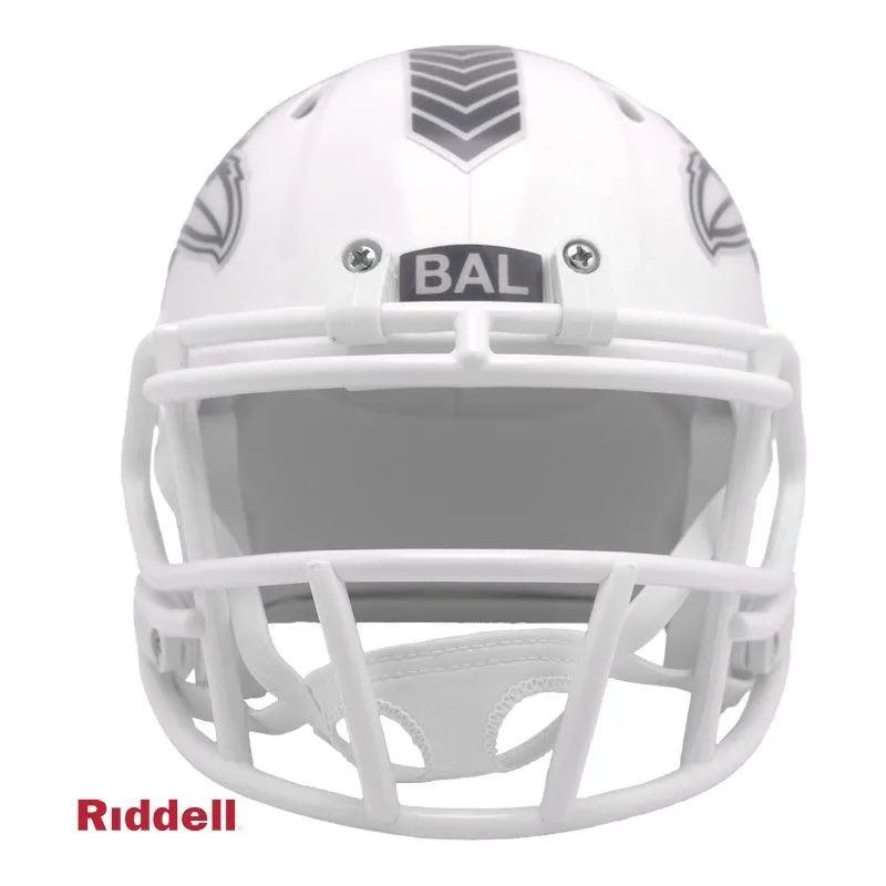 Baltimore Ravens 2024 Salute To Service Riddell Speed Mini Helmet