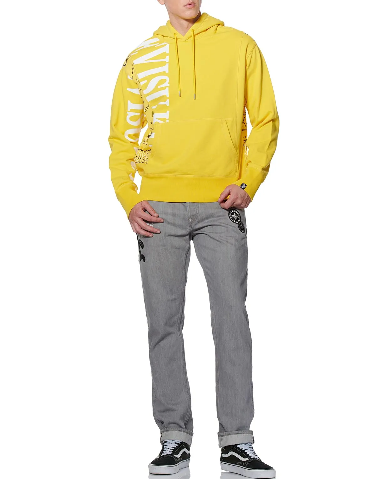 Bandana Panel Hoodie