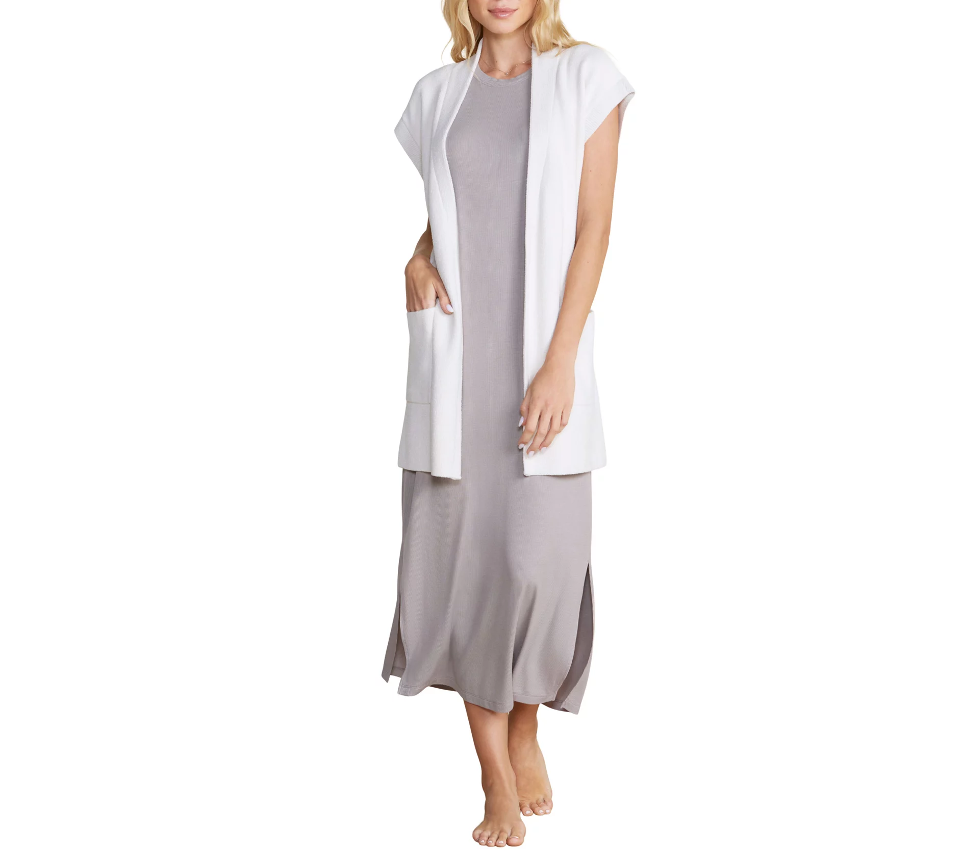 Barefoot Dreams CozyChic Ultra Lite Tie Waist Vest