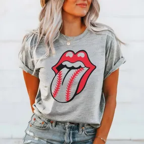 Baseball Laces Tongue Tee
