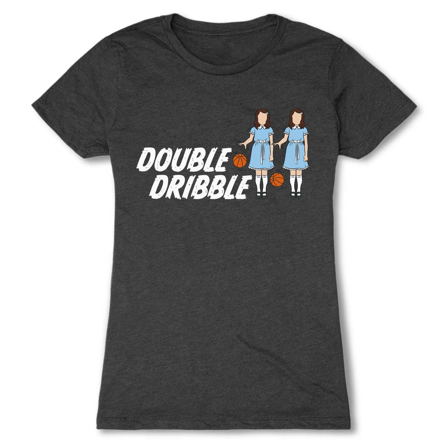 Basketball Women's Everyday Tee - Double Dribble 