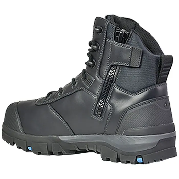 Bata Boot Avenger Zip Sided, Anti-Penetration = Black