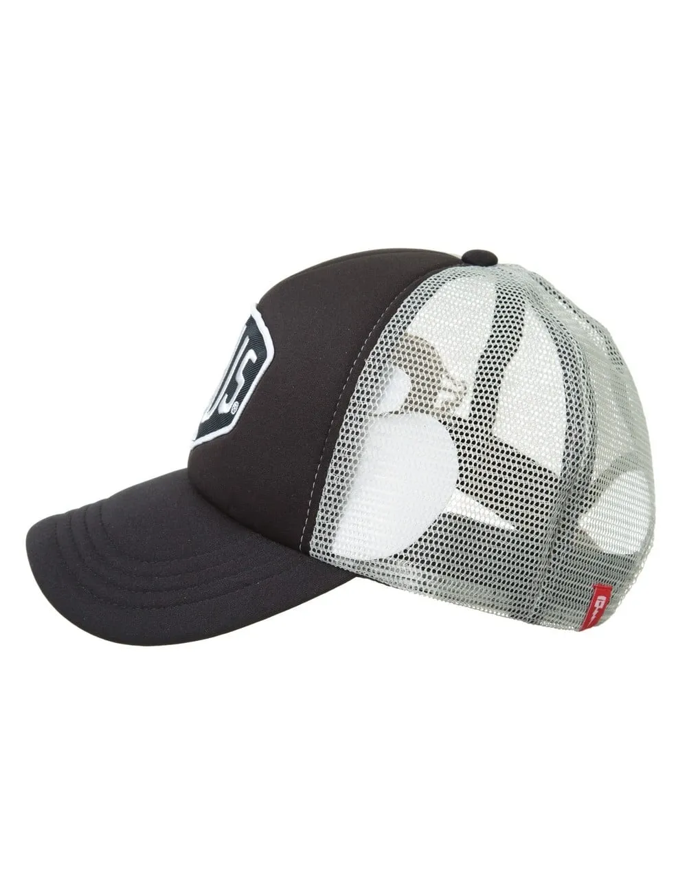 Baylands Trucker Hat - Black/Grey