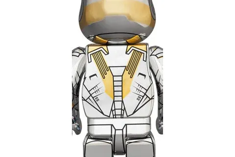 Bearbrick x Sorayama x Marvel Iron Man 100% & 400% Set