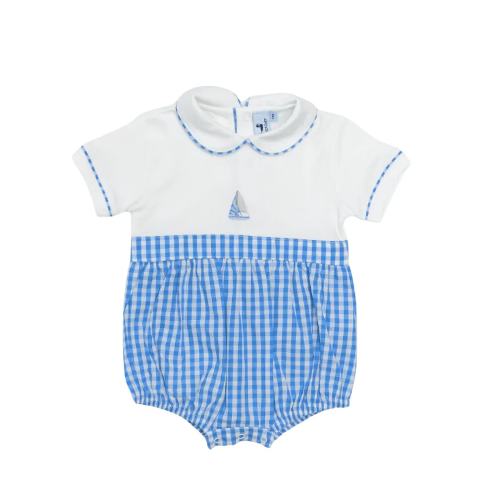 Beau Sailboat Bubble Romper