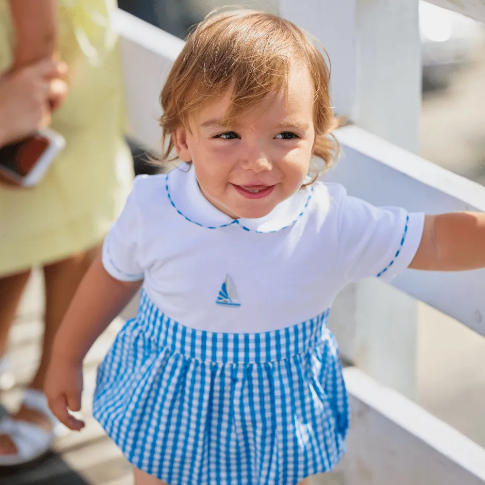 Beau Sailboat Bubble Romper