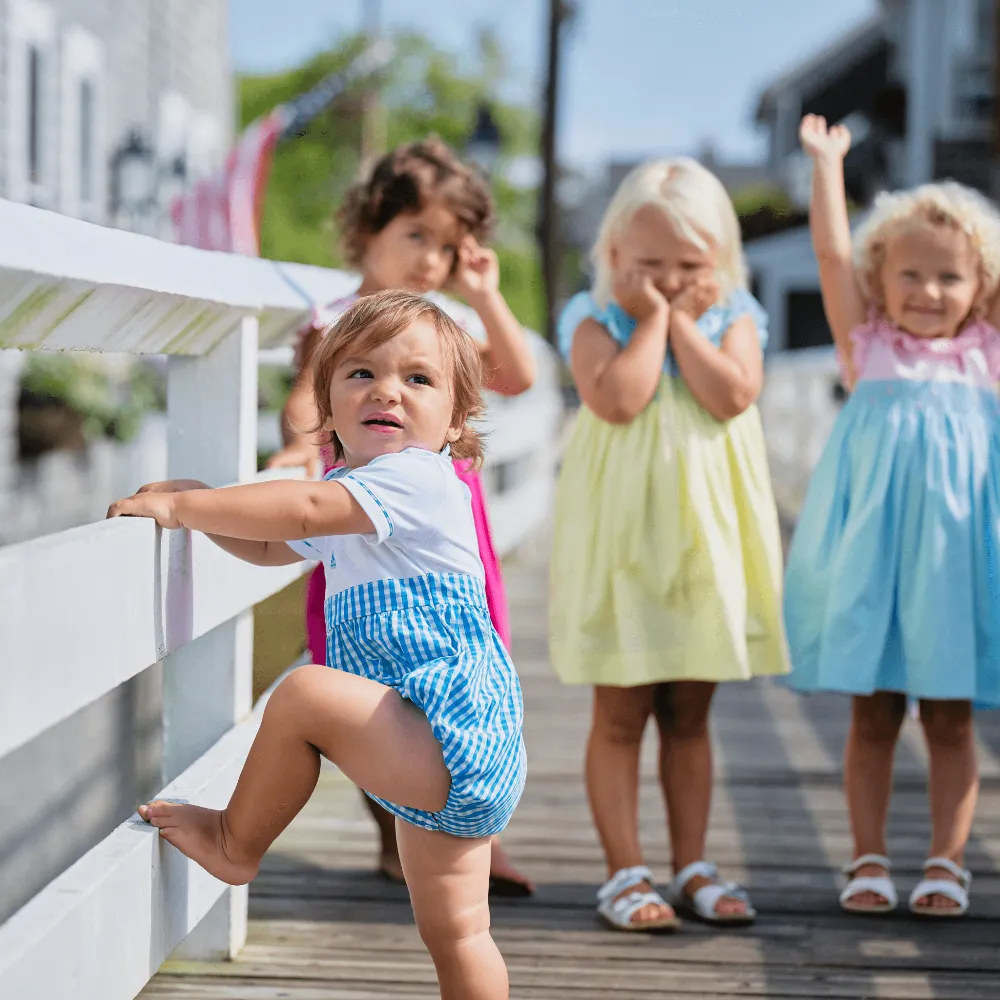 Beau Sailboat Bubble Romper