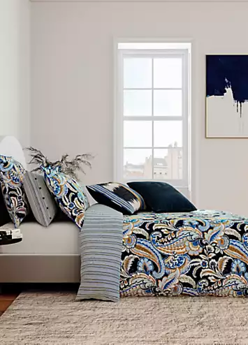 Bedeck Of Belfast Kotana 100% Cotton Percale 180 Thread Count Duvet Cover Set | Kaleidoscope