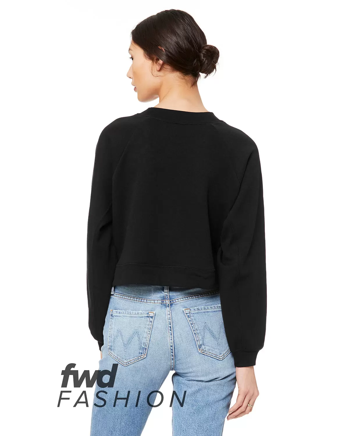 Bella + Canvas 7505 Fast Fashion Women's Raglan Pullover Fleece SKU: 7505