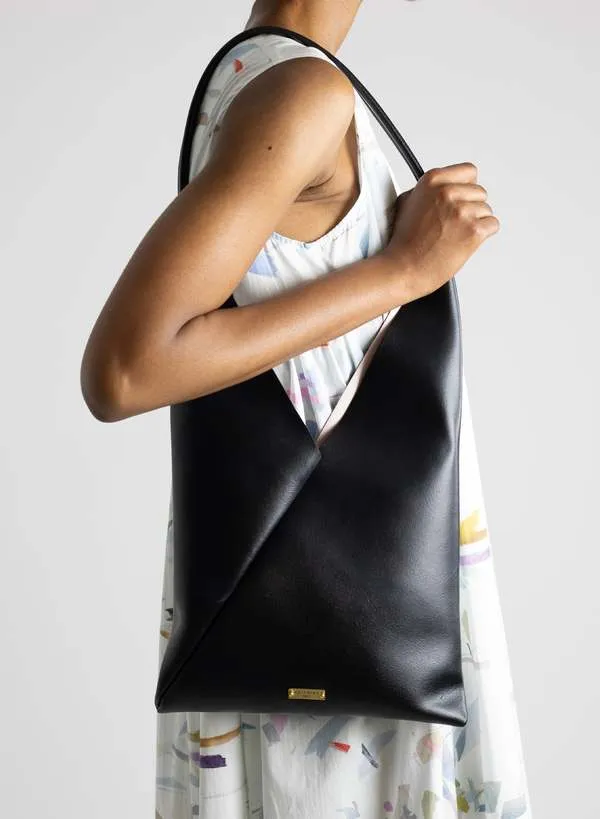 Bento Leather Bag - Black