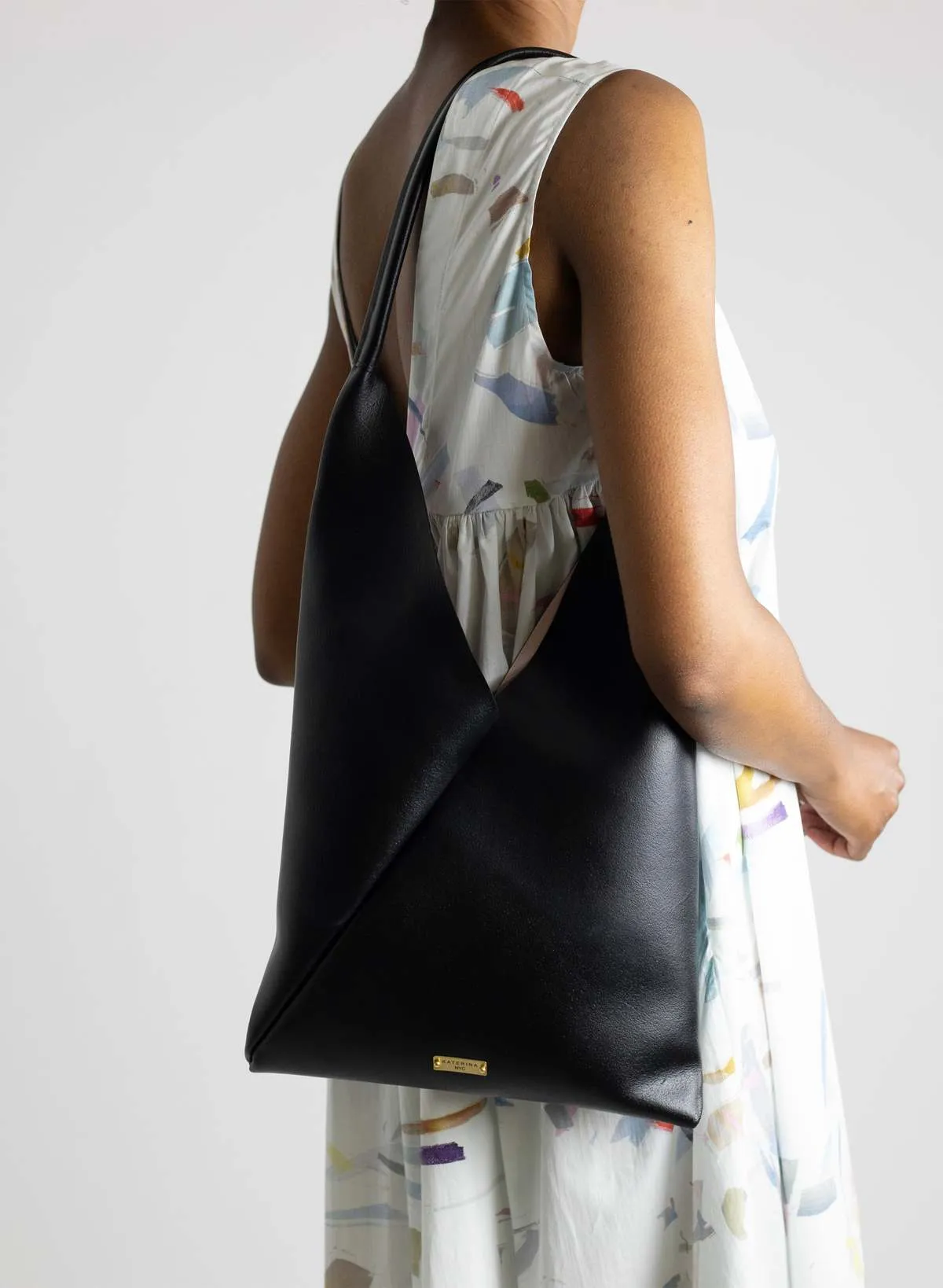 Bento Leather Bag - Black