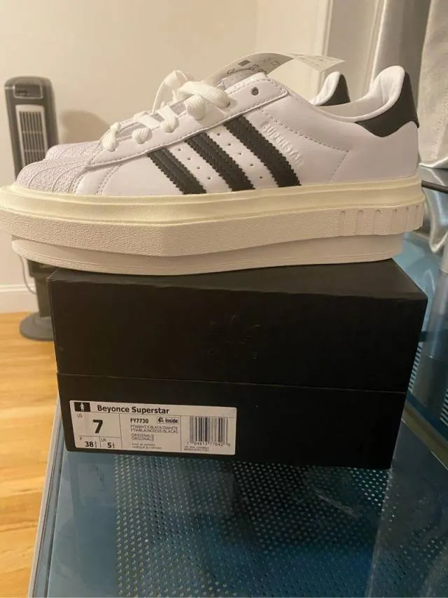 Beyonce x Adidas Superstar Platform