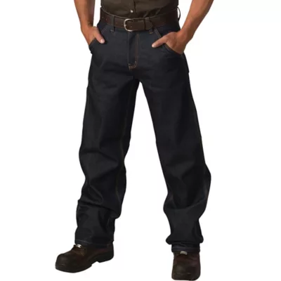 Big Bill Men's Relaxed Fit Mid-Rise Heavy-Duty Ringspun Cotton Logger's Jeans