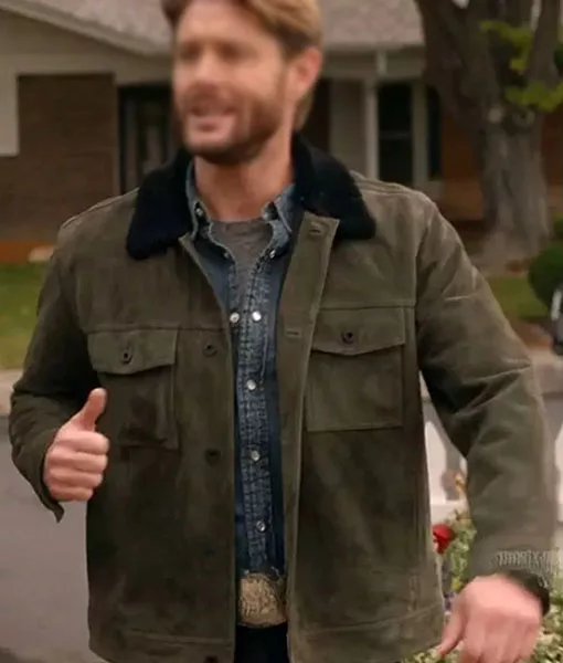 Big Sky S3 Beau Arlen (Jensen Ackles) Suede Jacket | TLC