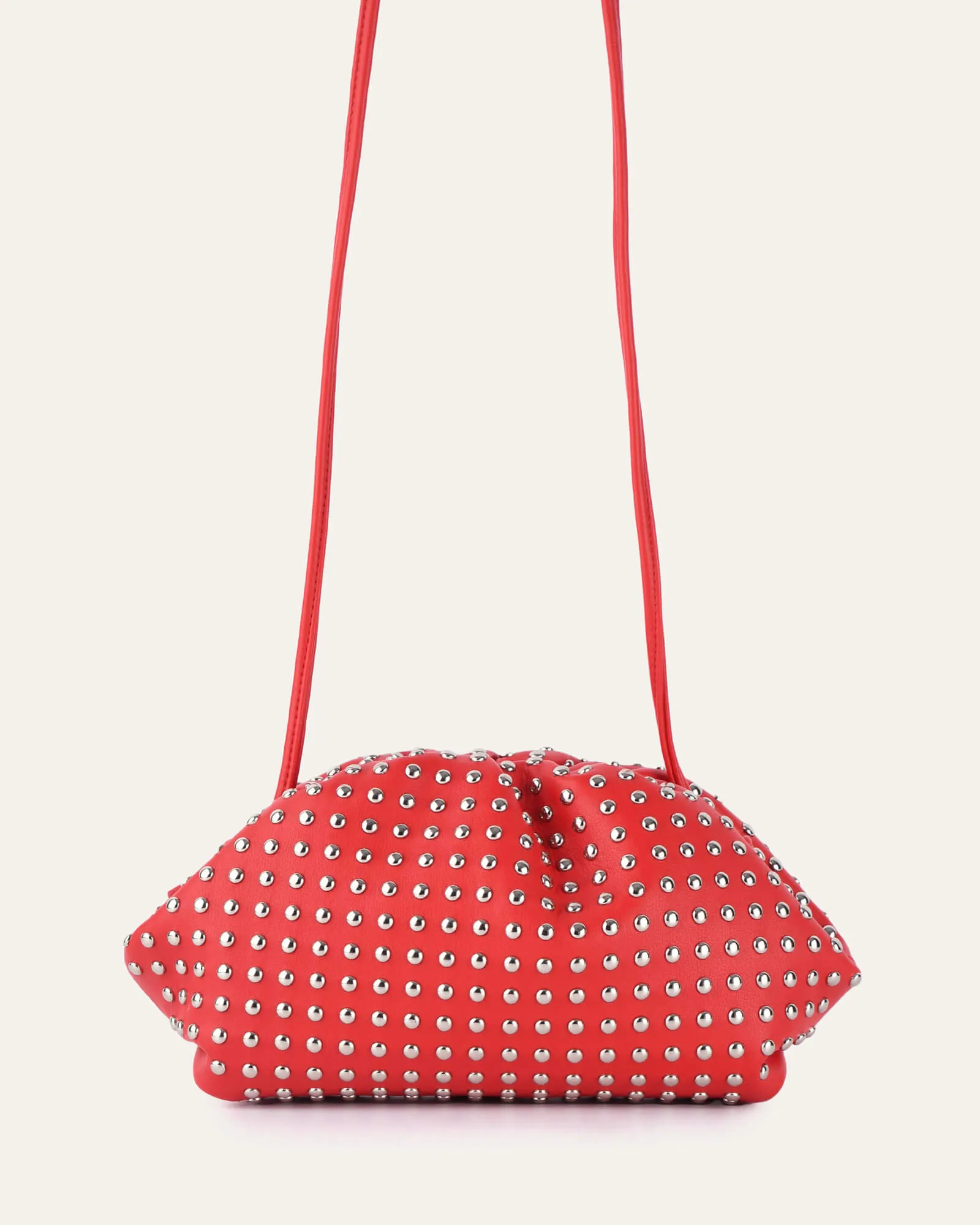 Billie cross body bag red leather