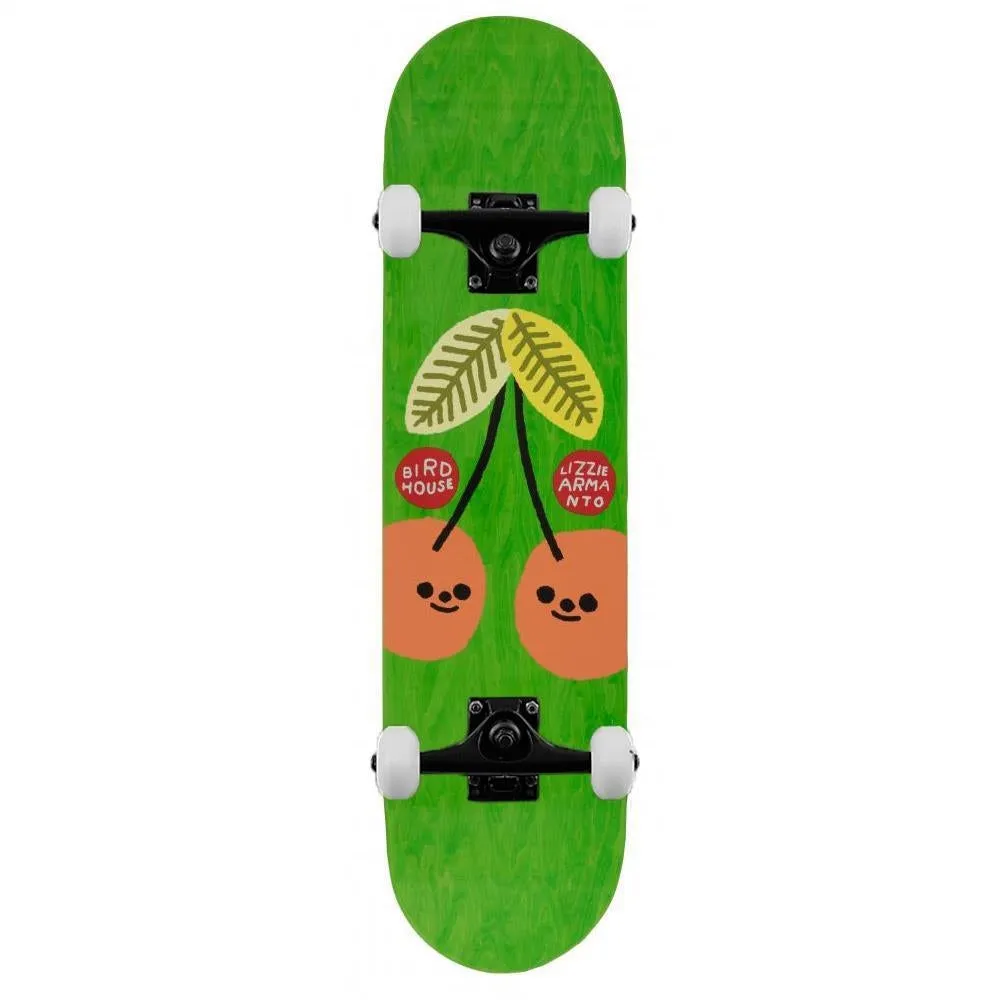 Birdhouse Lizzie Cherry Picked Complete Skateboard Green 8