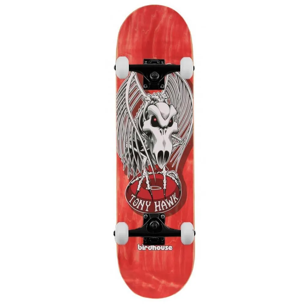 Birdhouse Pro Hawk Falcon 4 Complete Skateboard Red 8.25