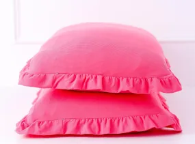Birdie Bean Strawberry Bamboo Viscose Ribbed Zipper Pillowcase Set