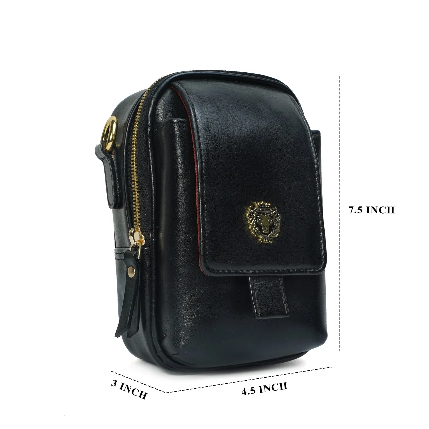 Black Cross-Body/Sling Bag