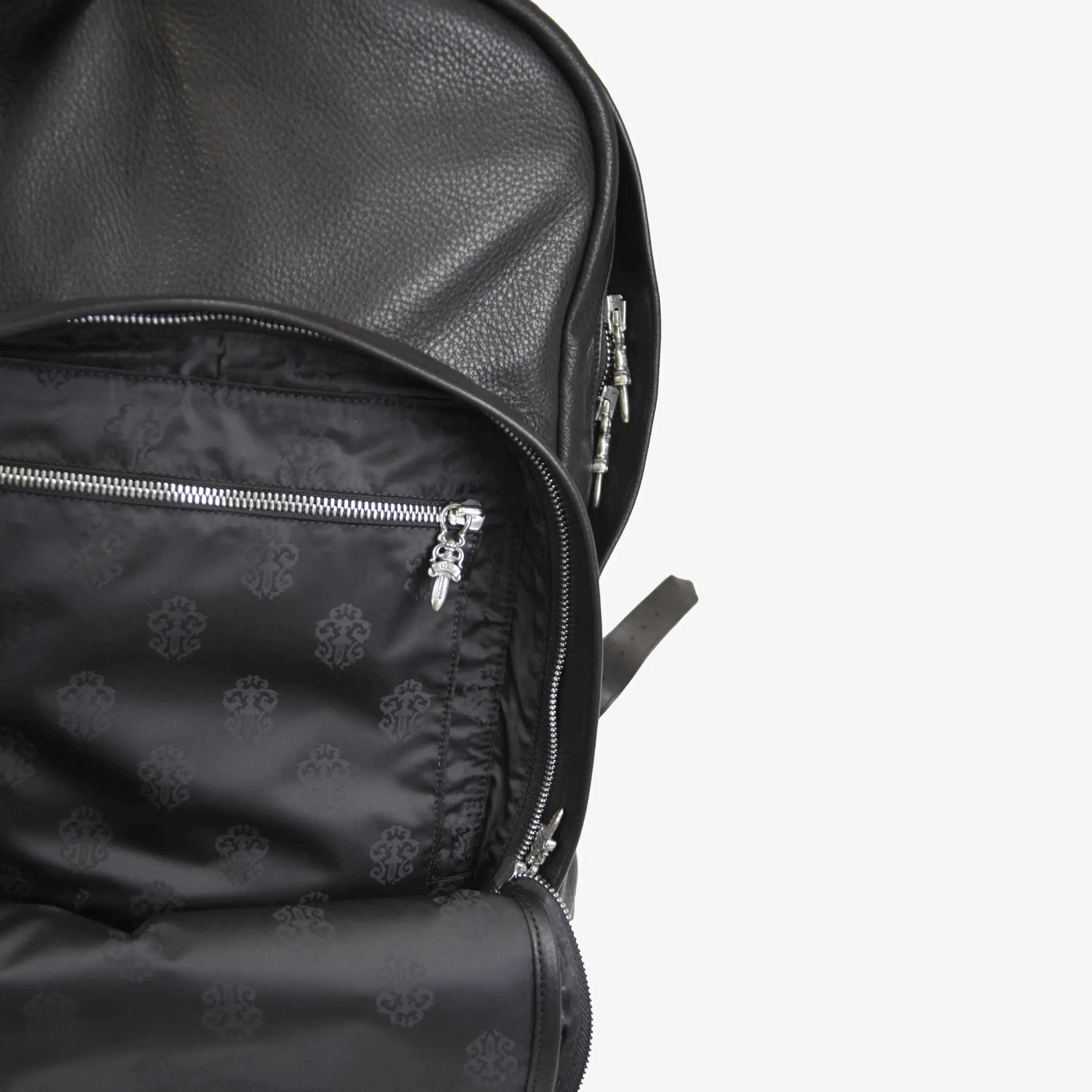 BLACK LEATHER CEMETERY 7TH GRADE BACKPACK