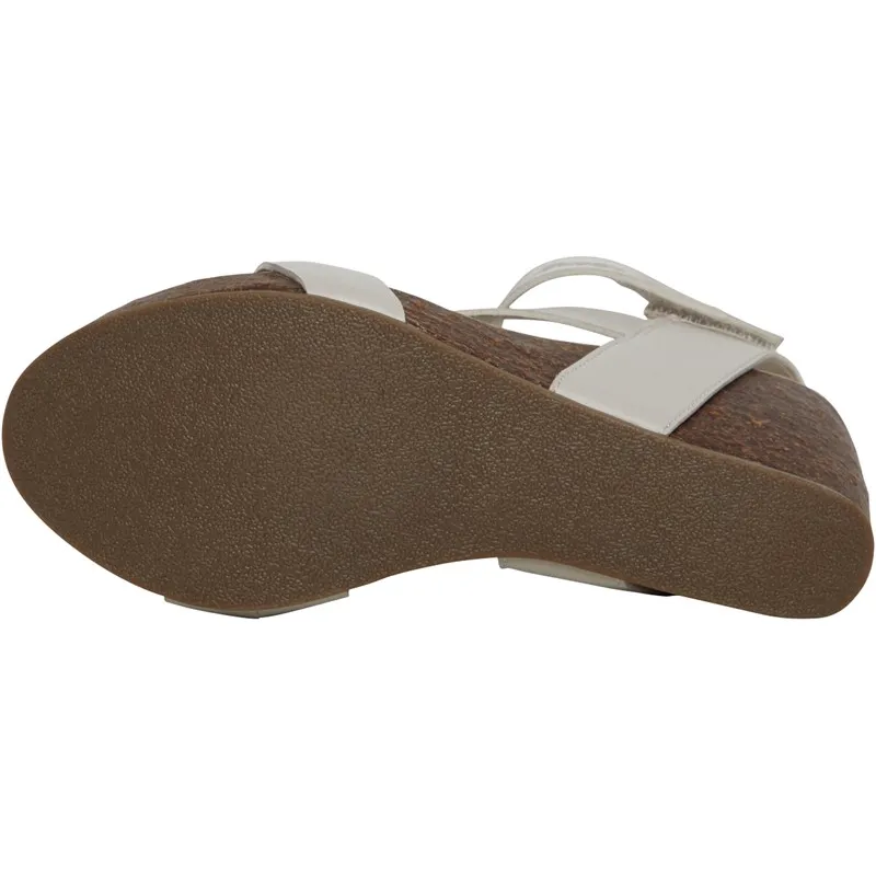 Blowfish Womens Hydra Wedge Sandals Bone Dyecut
