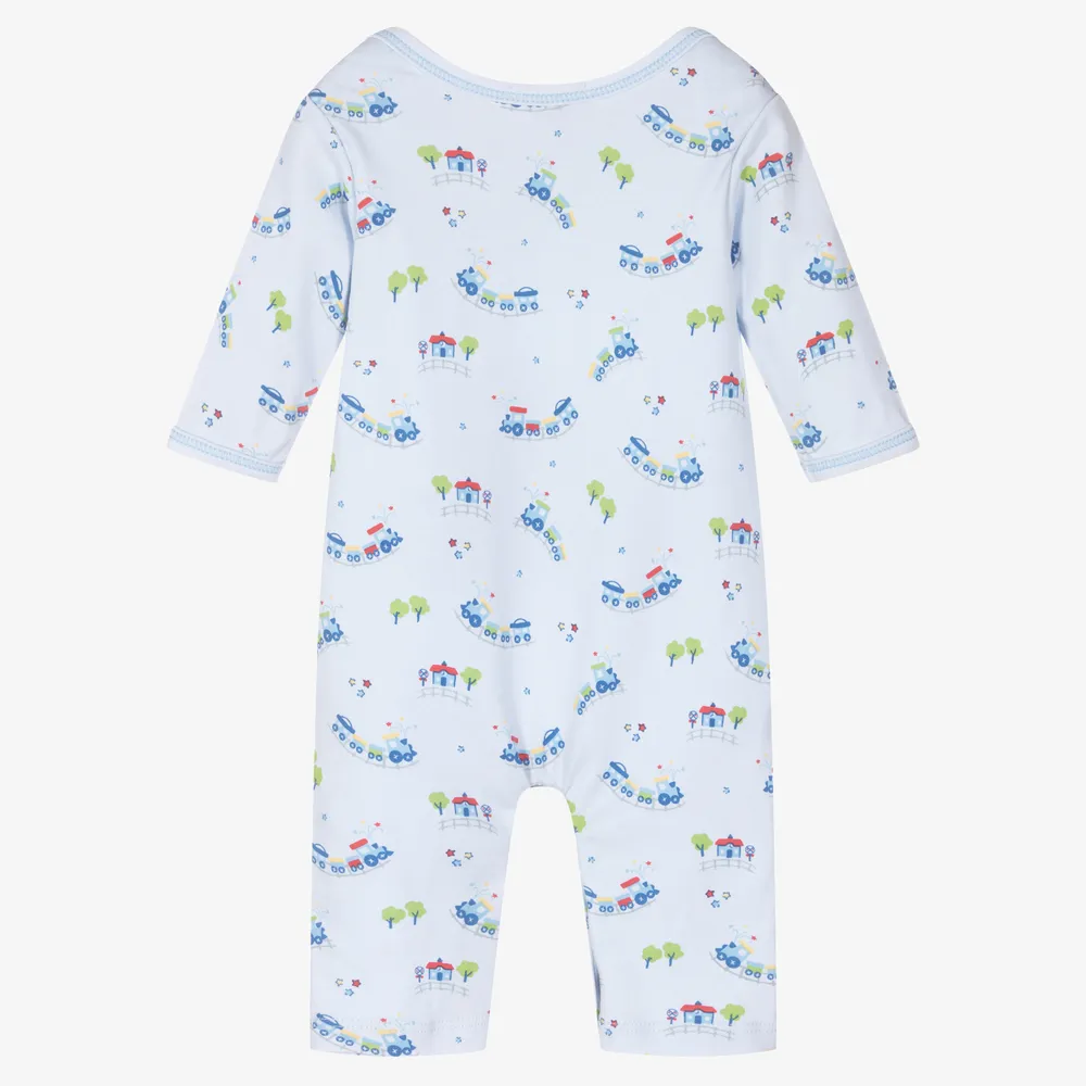 Blue Rail Pima Cotton Romper