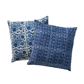 Blue Throw Pillow