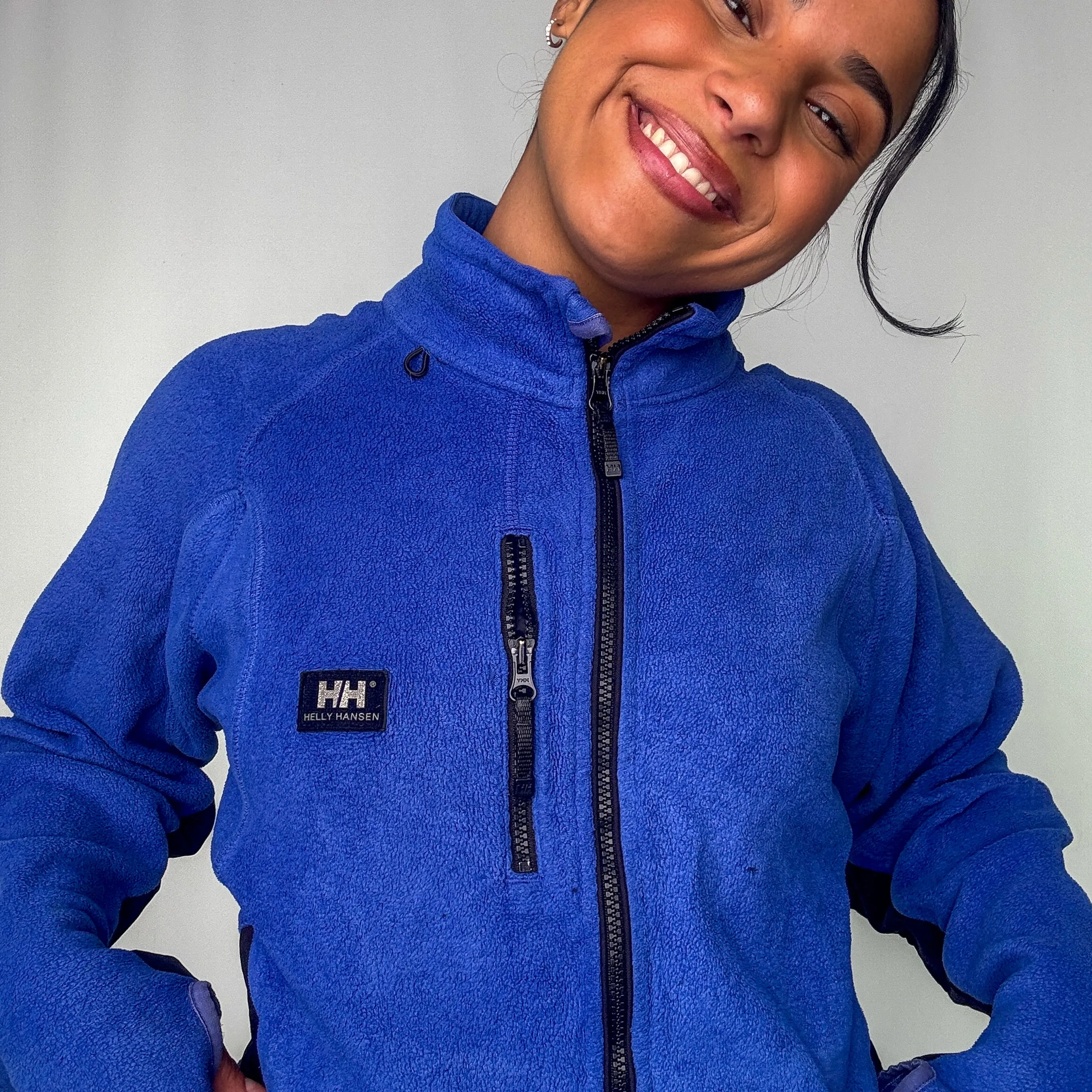 Blue y2ks Helly Hansen Fleece (M)