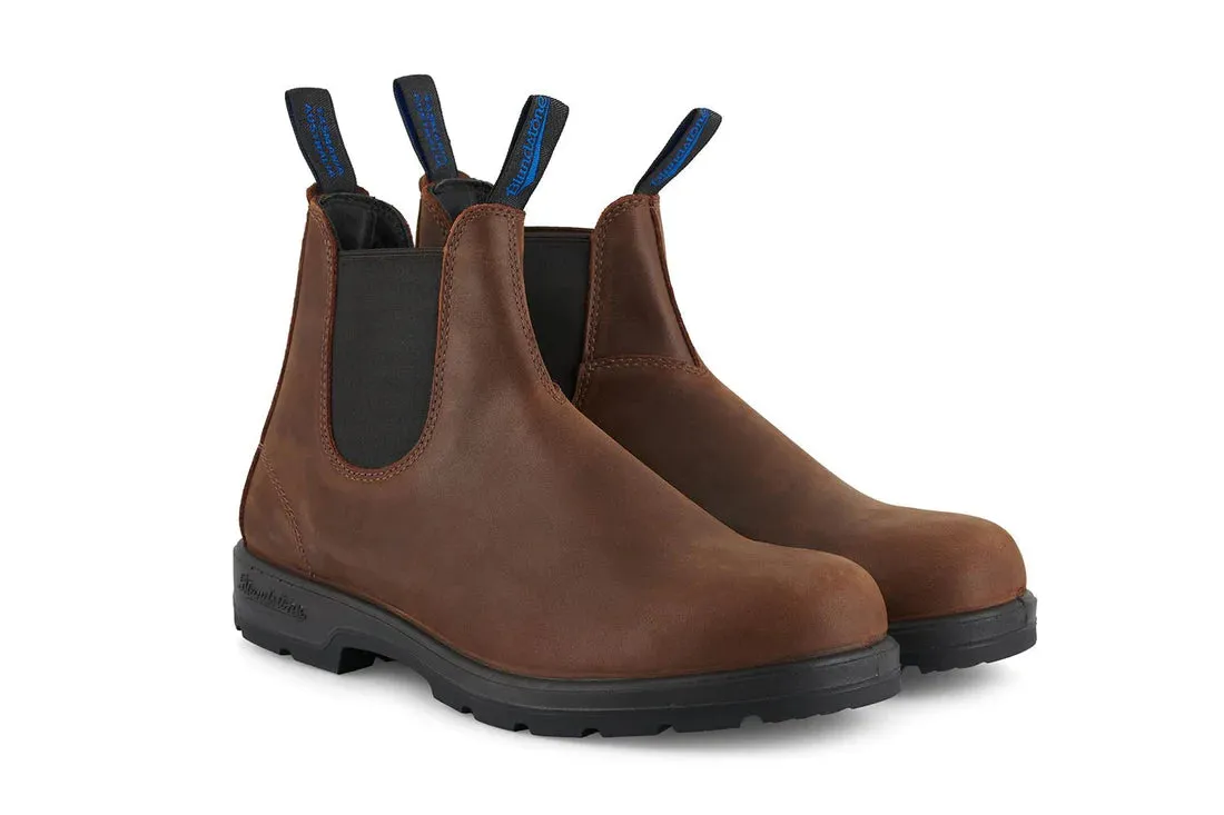 Blundstone - 1477 Antique Brown Thermal Leather Chelsea Boots