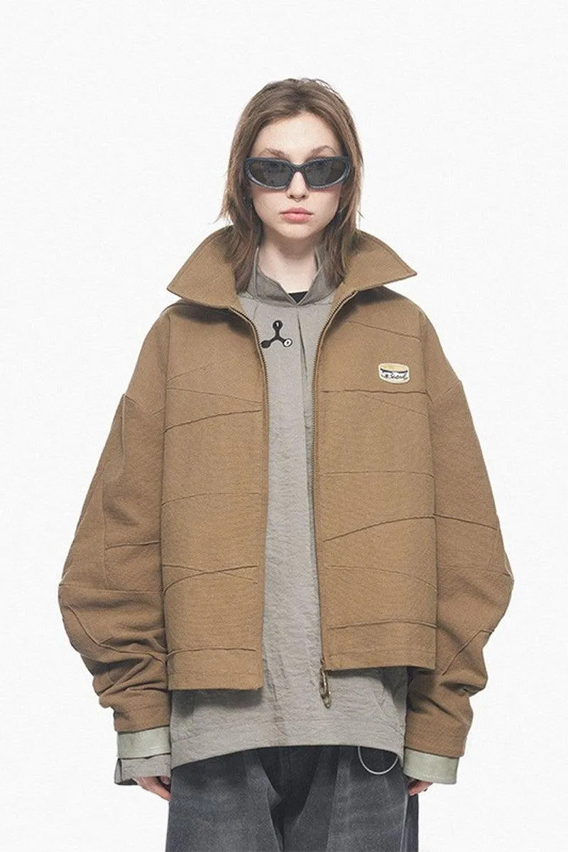 BNP Irregular Stitched Logo Jacket