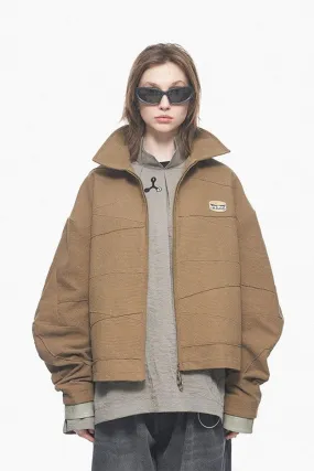 BNP Irregular Stitched Logo Jacket