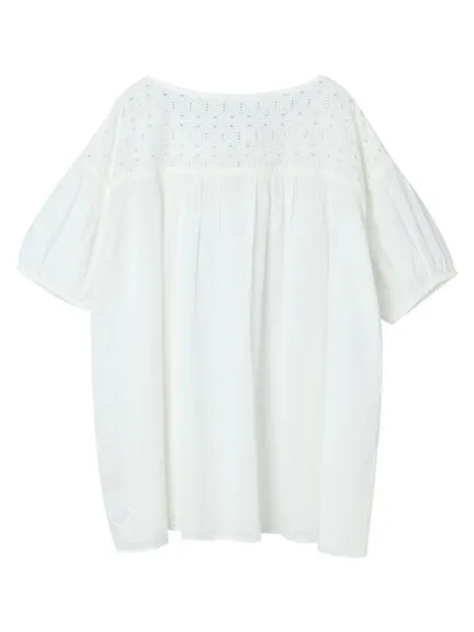 Bobo Tokyo Yukata Short Sleeve Lace Tunic