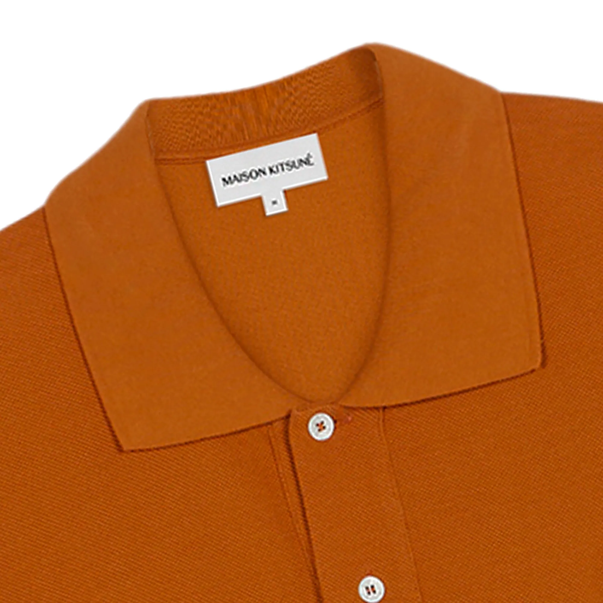 Bold Fox Head Patch Polo - Tobacco 