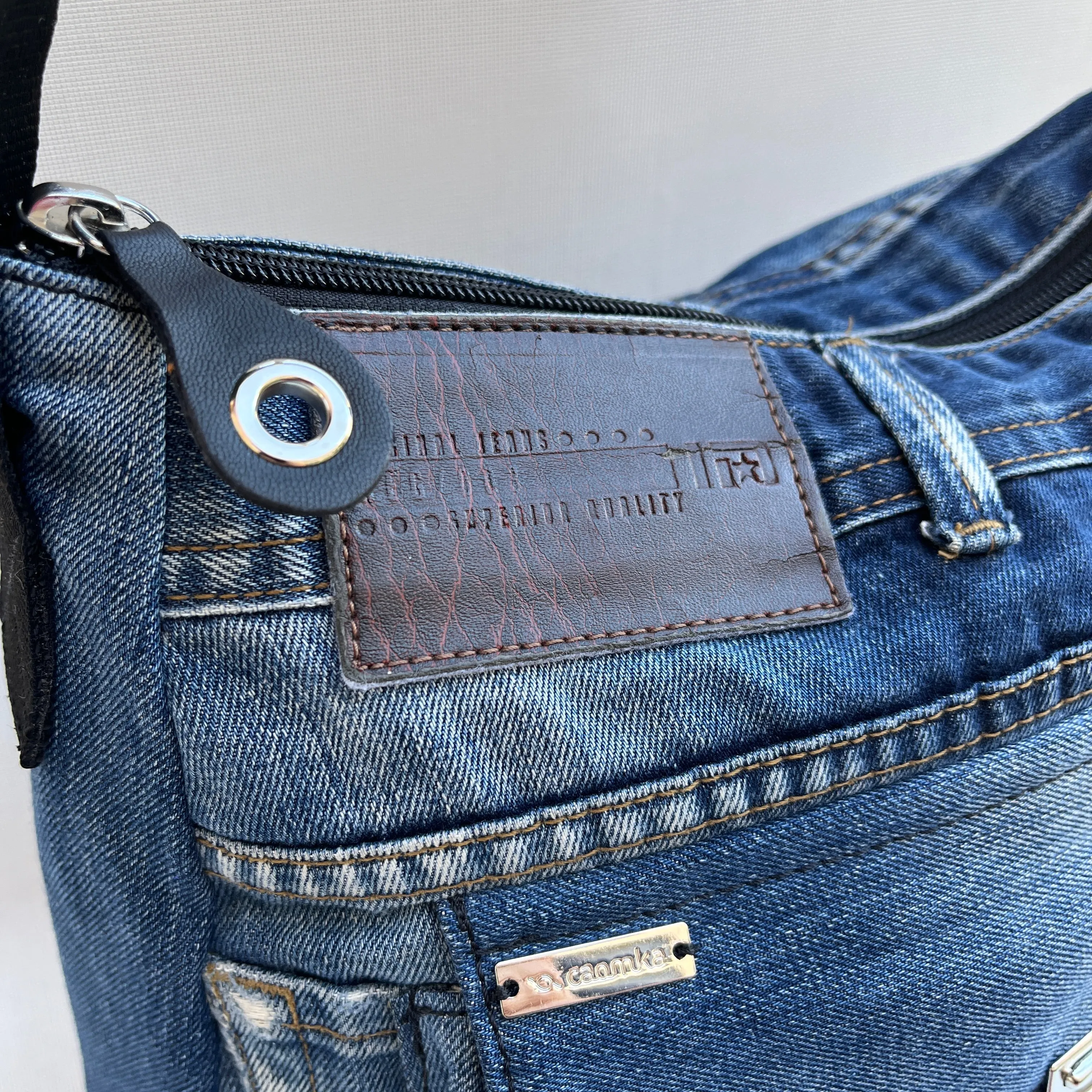 Bolso Tote Caomka · Edición Especial  Jeans Recycled  Pieza nica 11919