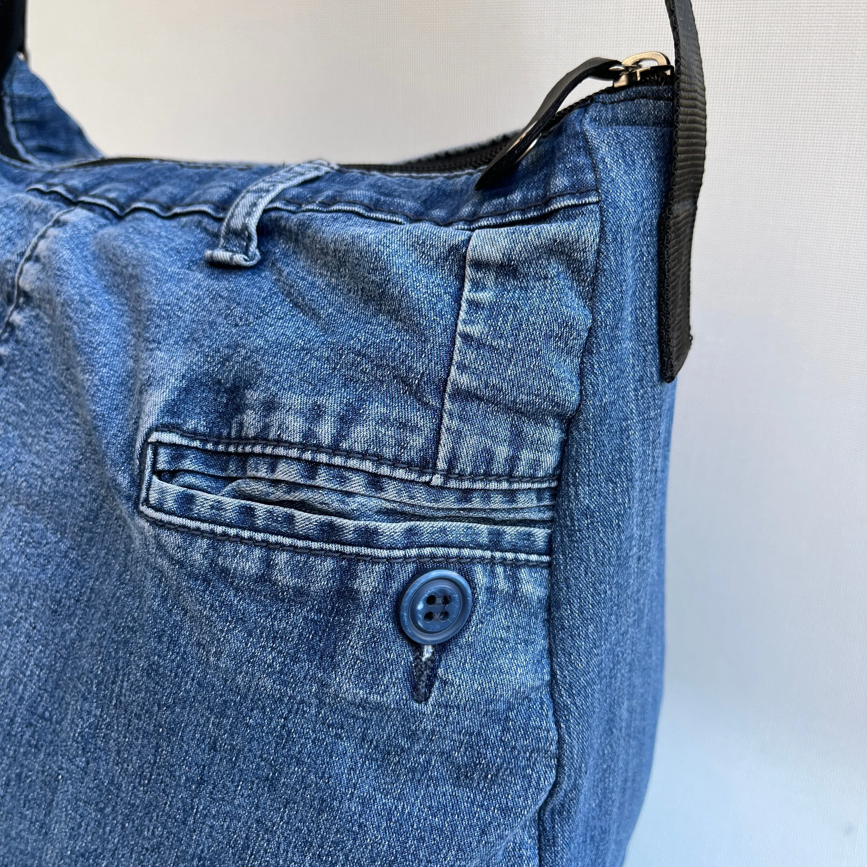 Bolso Tote Caomka · Edición Especial  Jeans Recycled  Pieza nica 11925