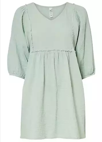 bonprix Cotton Muslin Tunic | Grattan