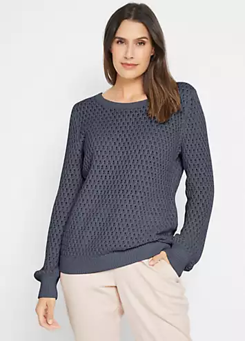 bonprix Textured Knit Jumper | Grattan