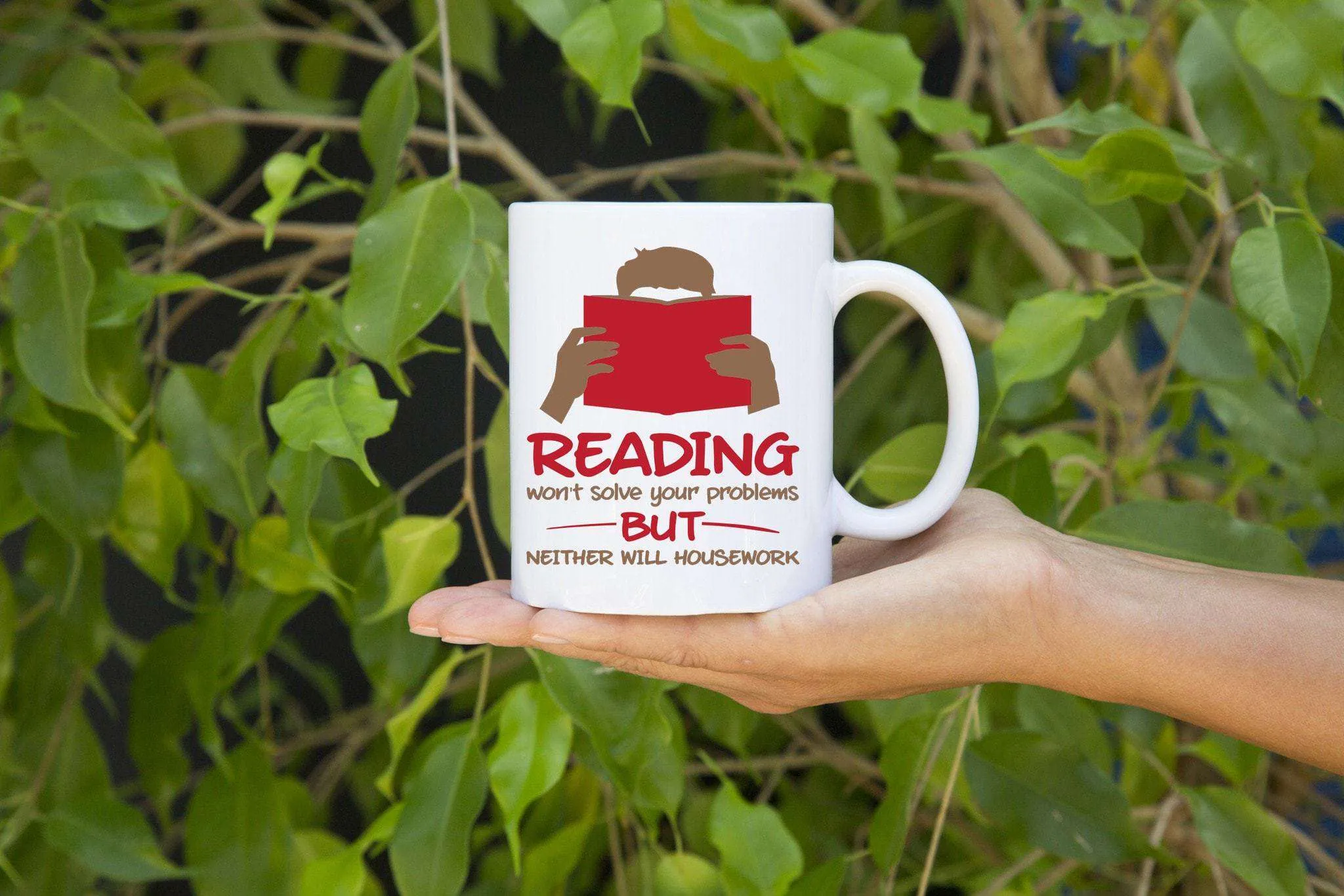 Books & Housework Mugs