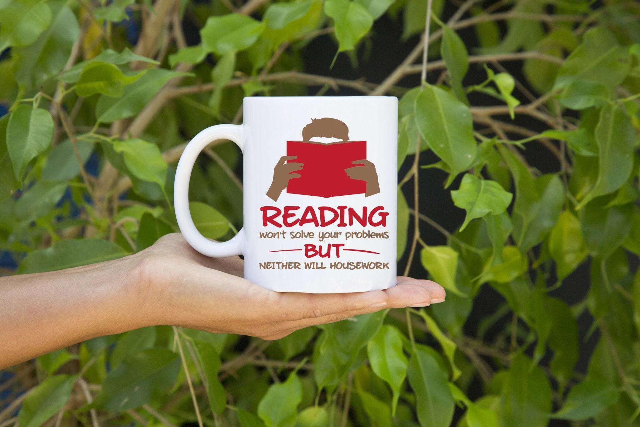 Books & Housework Mugs