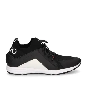 BOSS Black Knitted Sock Running Inspired Trainers