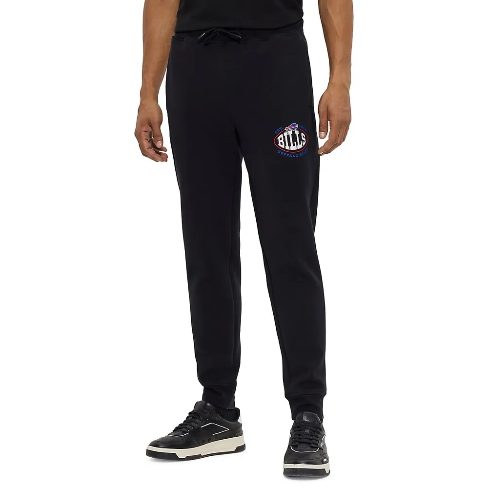 BOSS BOSS x NFL Collaborative Branding Cotton-Blend Tracksuit Pants