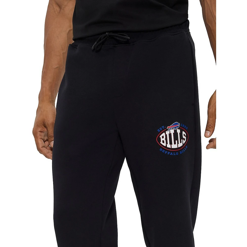 BOSS BOSS x NFL Collaborative Branding Cotton-Blend Tracksuit Pants