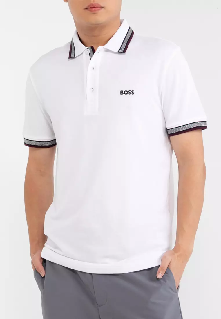 BOSS Cotton-Pique Polo Shirt