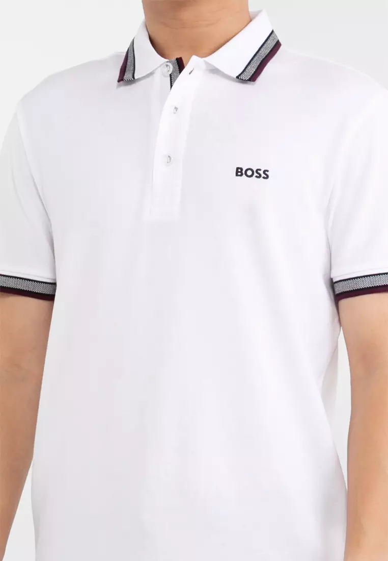 BOSS Cotton-Pique Polo Shirt