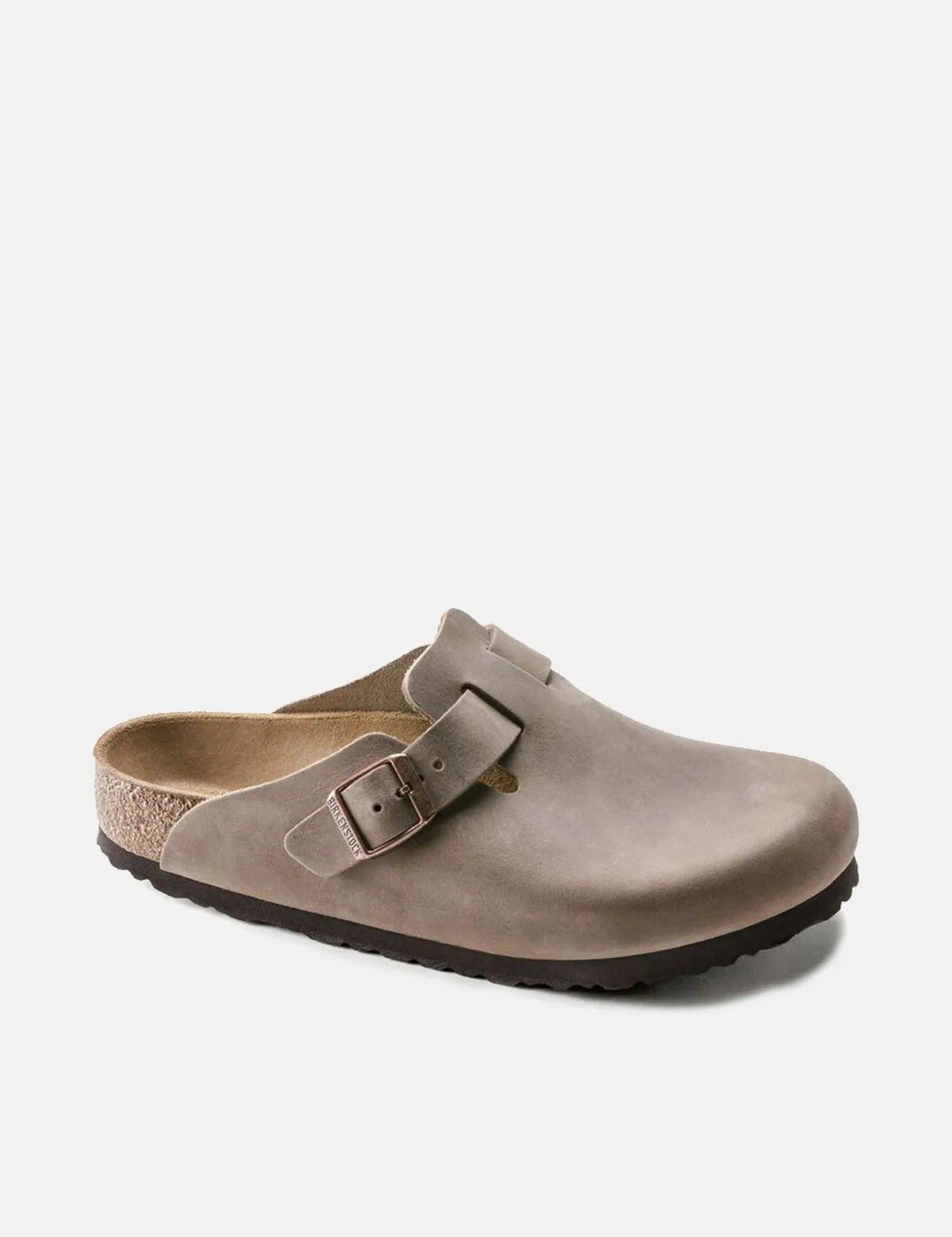 Boston Oiled Leather Narrow Sandals - Tabacco Brown