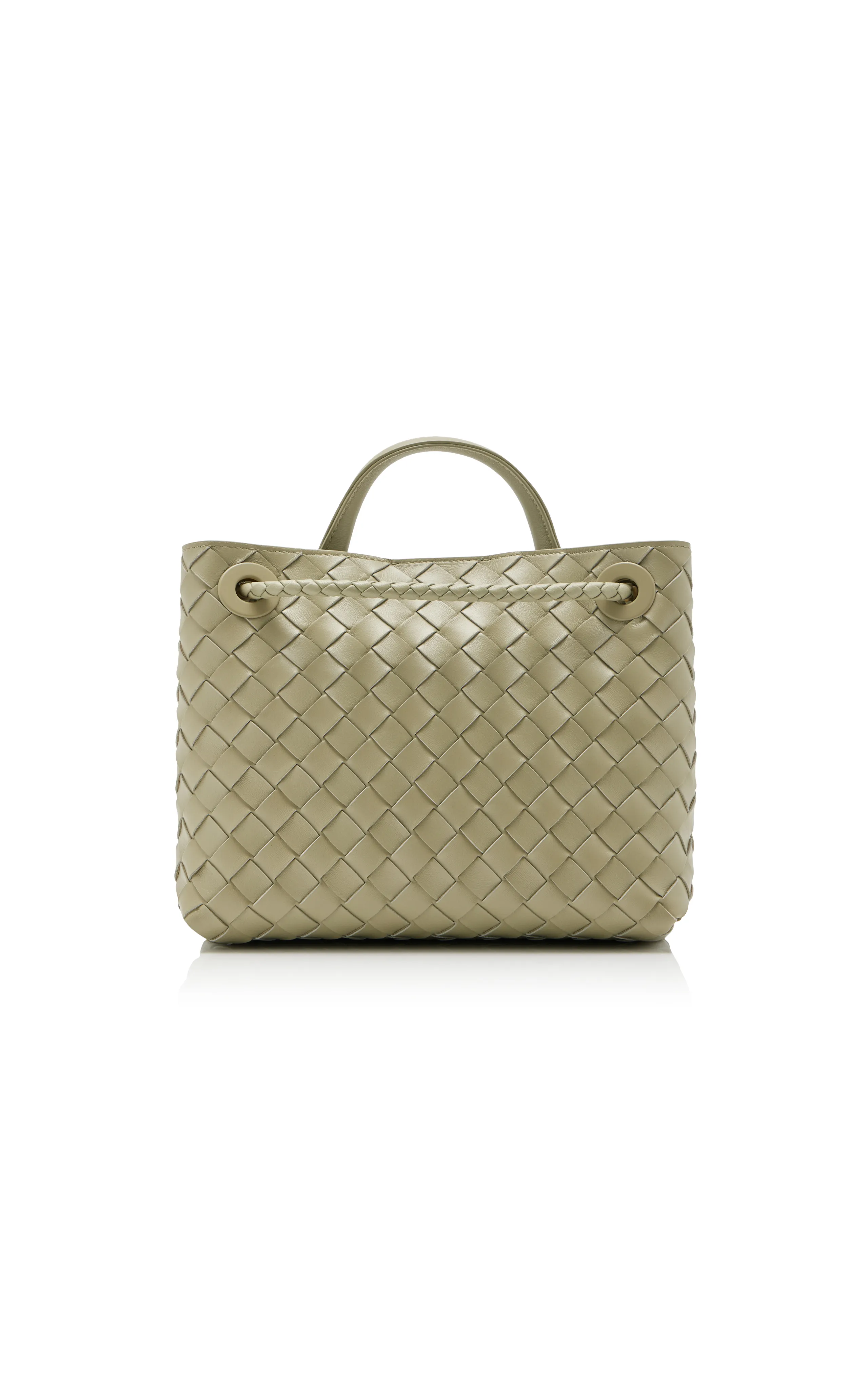 Bottega Veneta Small Andiamo Intrecciato Leather Bag