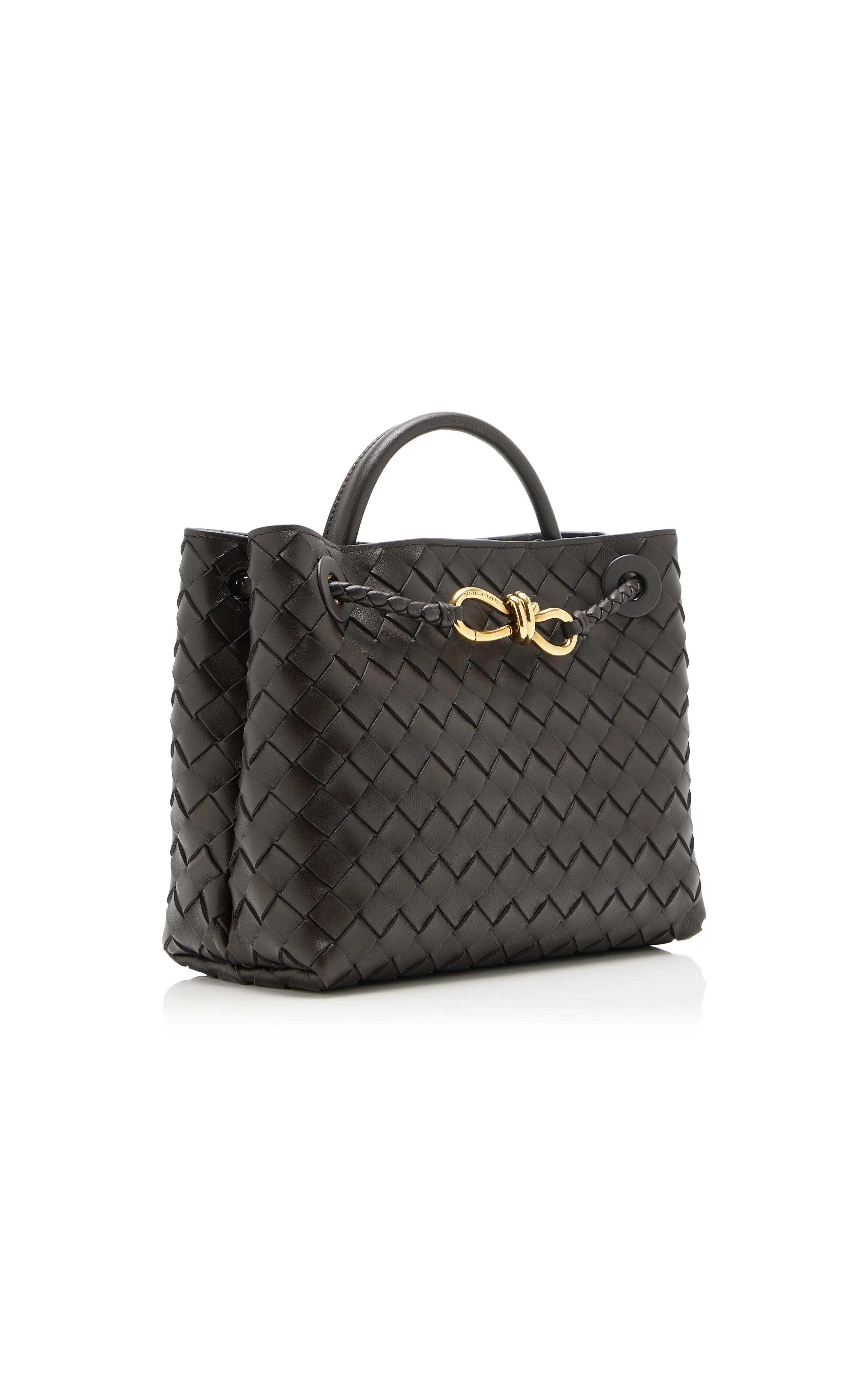 Bottega Veneta Small Andiamo Intrecciato Leather Bag