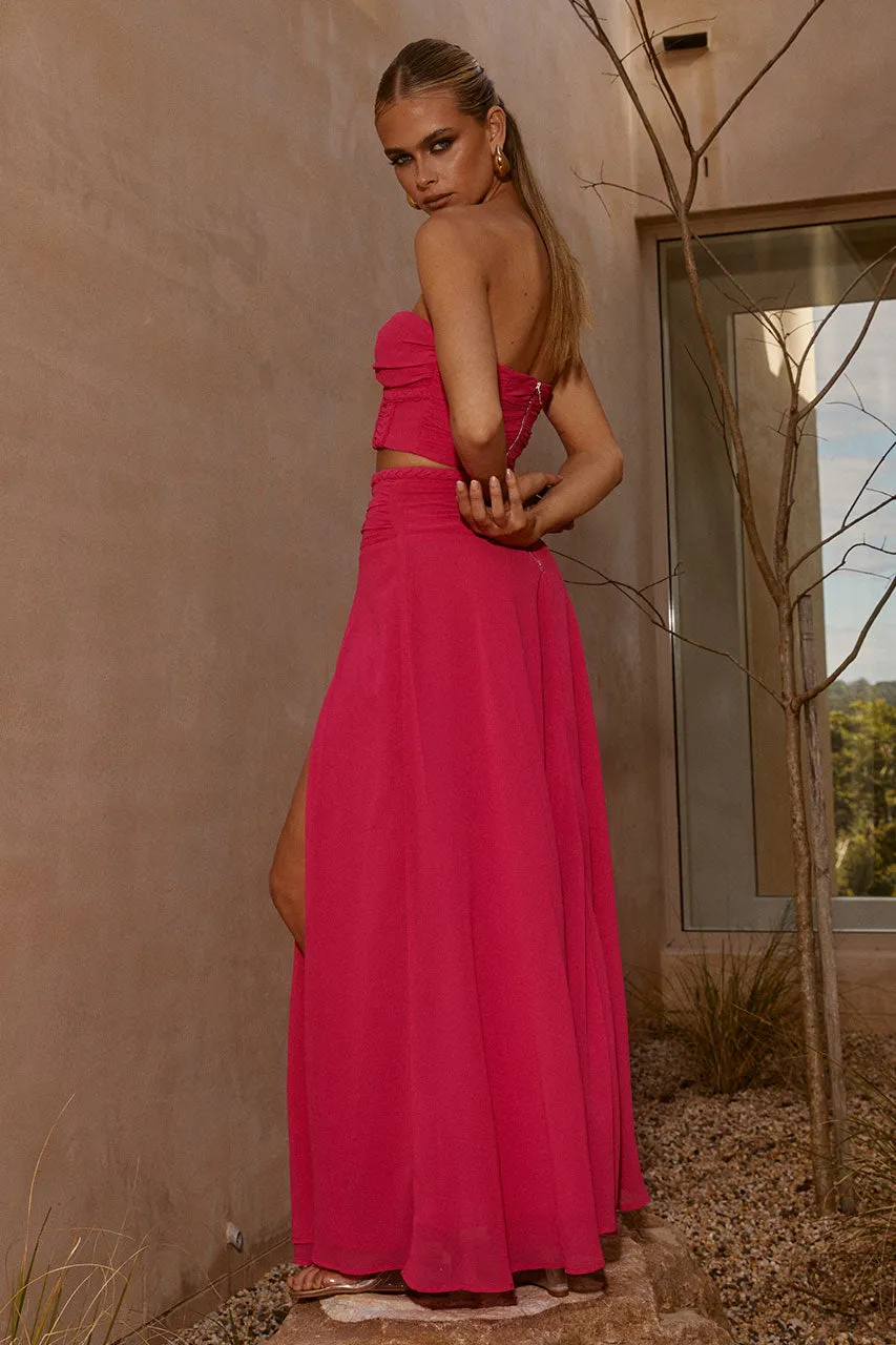 BRADY SKIRT - FUCHSIA