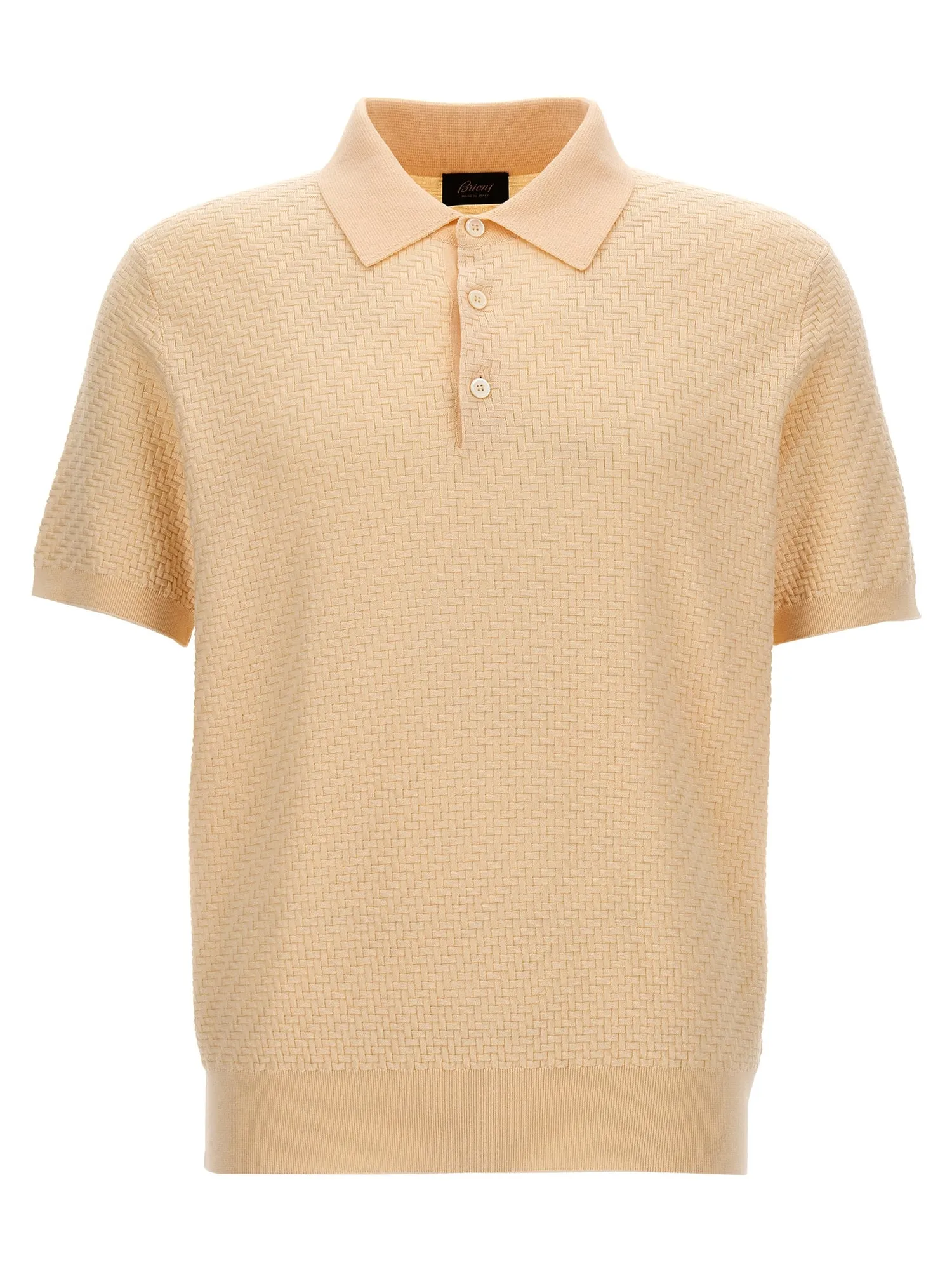Brioni    Brioni Knit Polo Shirt